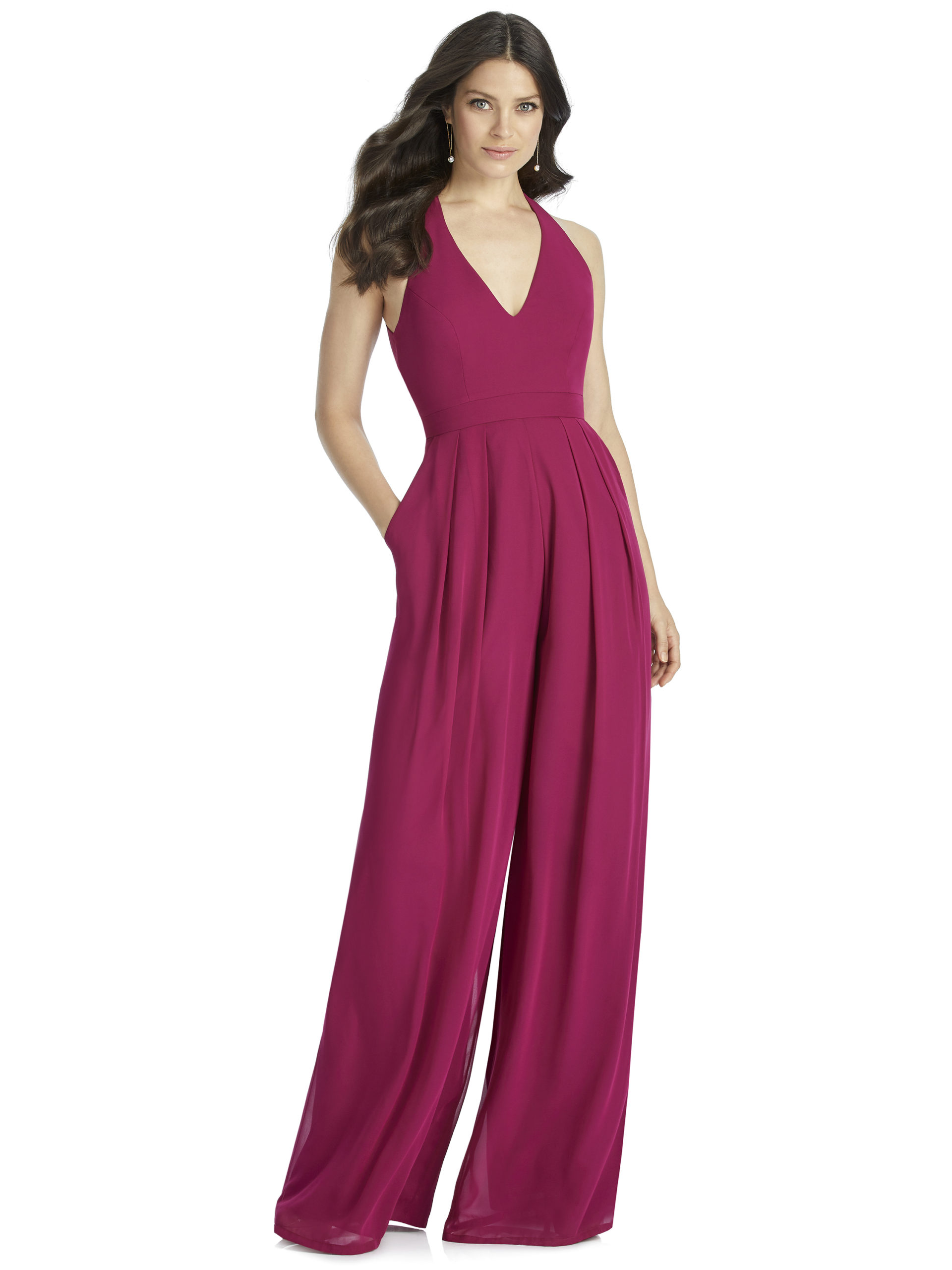 Dessy 3046 Bridesmaid Jumpsuit | Wedding Dresses Sussex - Bridal Shop ...